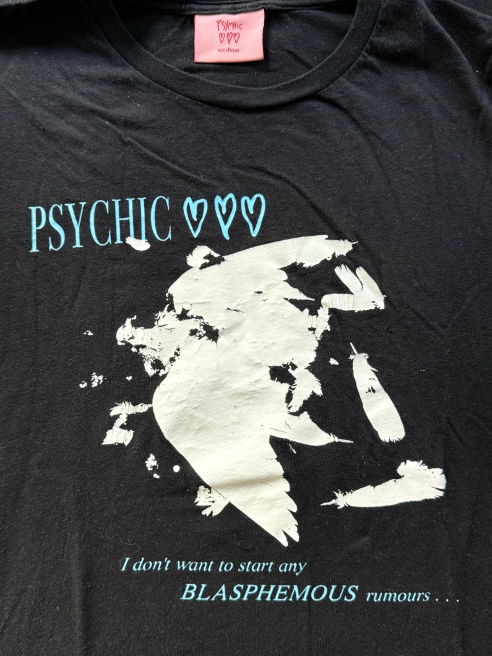 Psychic Hearts Depeche Mode Blasphemous Rumors long sleeve T shirt
